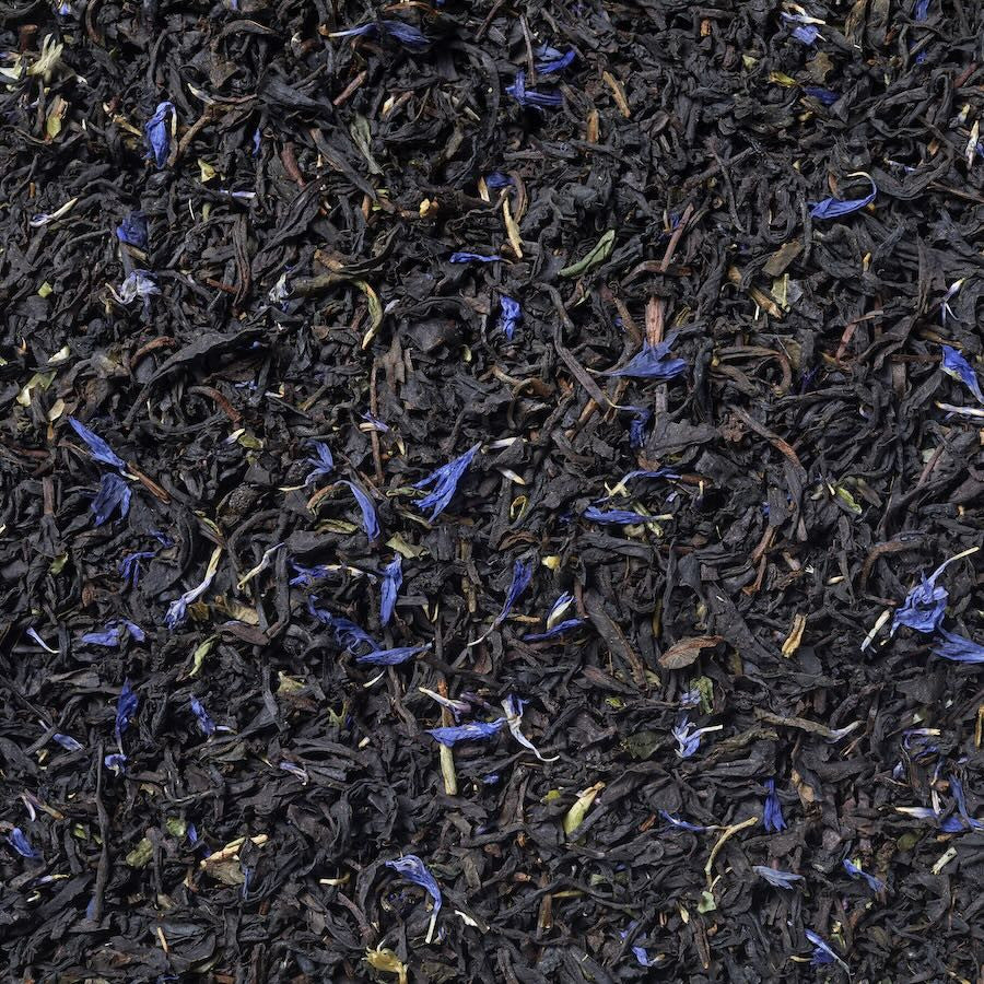 Té negro earl grey blue flower