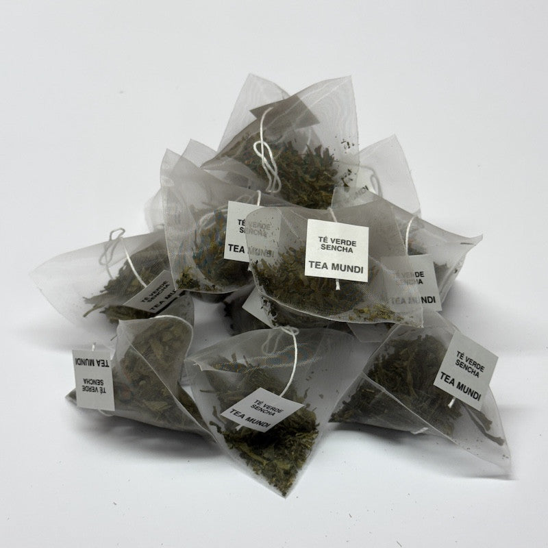 Pirámides Té verde sencha