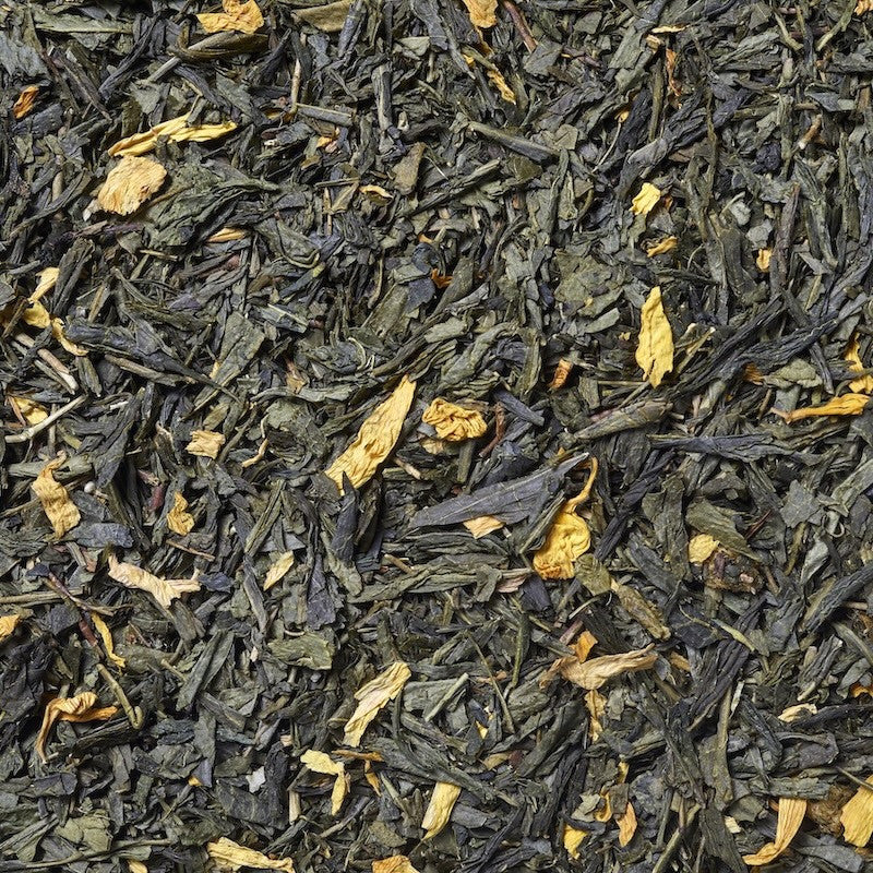 Té verde de melocotón