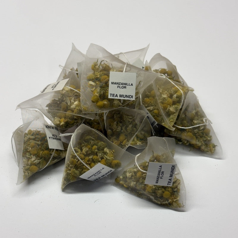 Pirámides Manzanilla flor