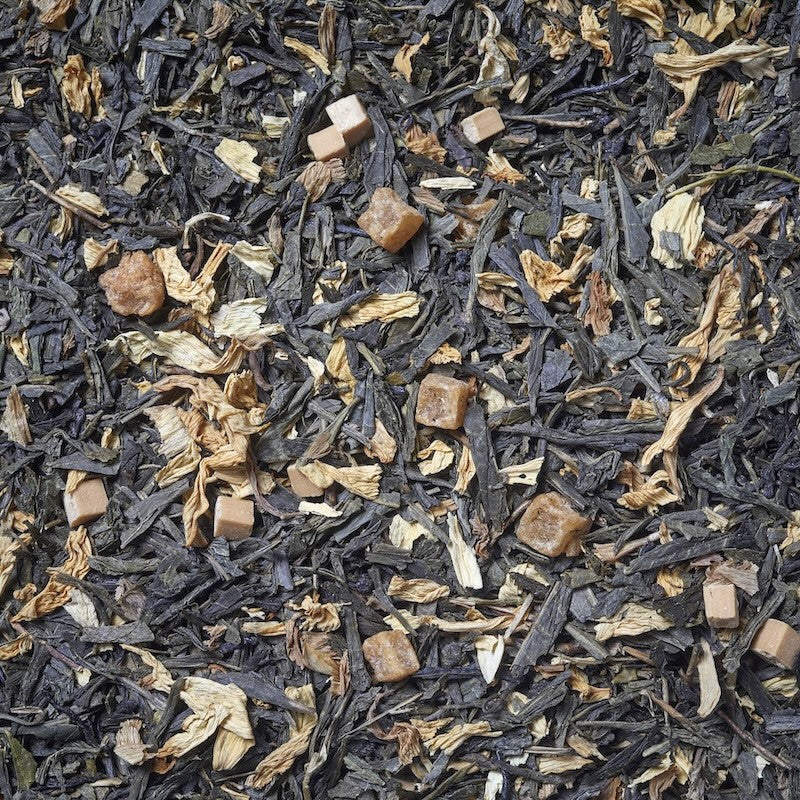 Imágen de Té verde piña caramelizada. Té verde caramelo