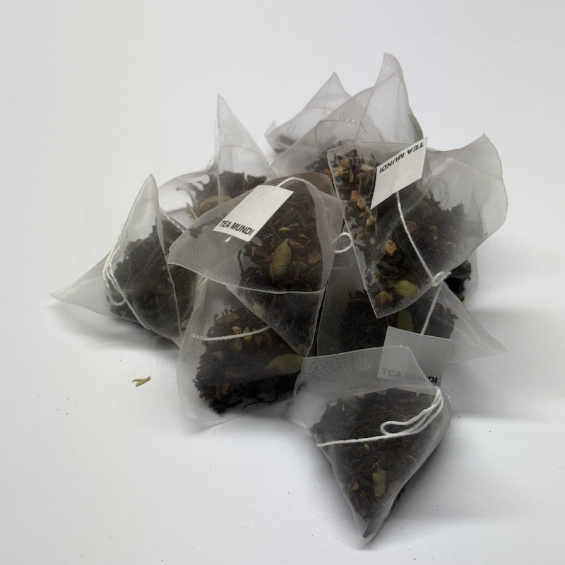 Pirámides Té negro chaï