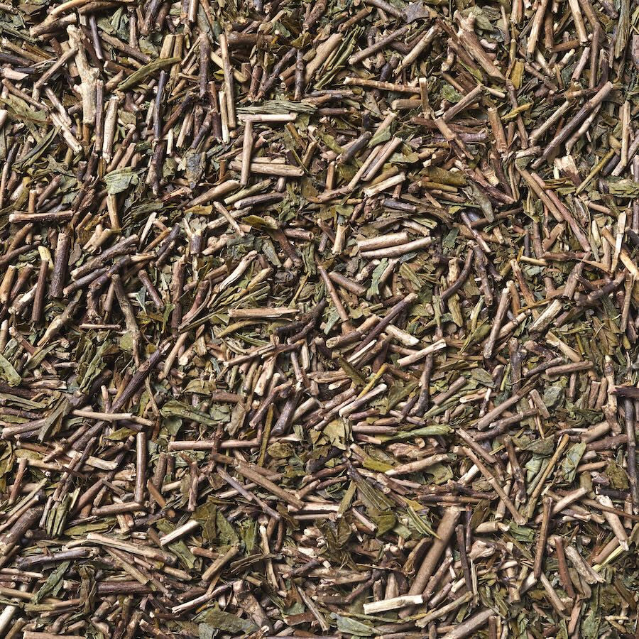 Imágen de Té verde hojicha (Japón). El té verde Hojicha o Houjicha es un té verde japonés tostado