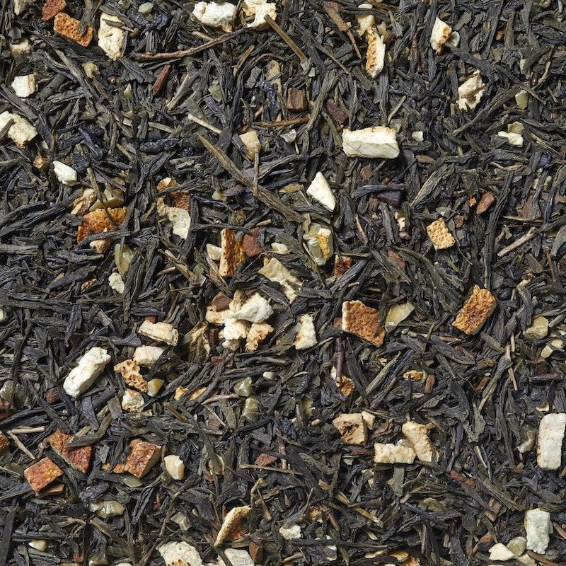 Té verde sol de invierno