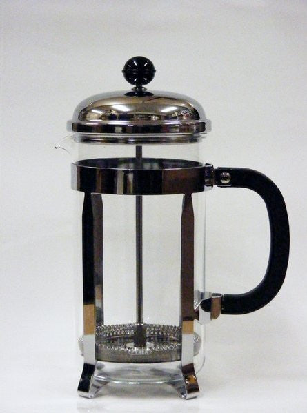 Tetera émbolo pyrex